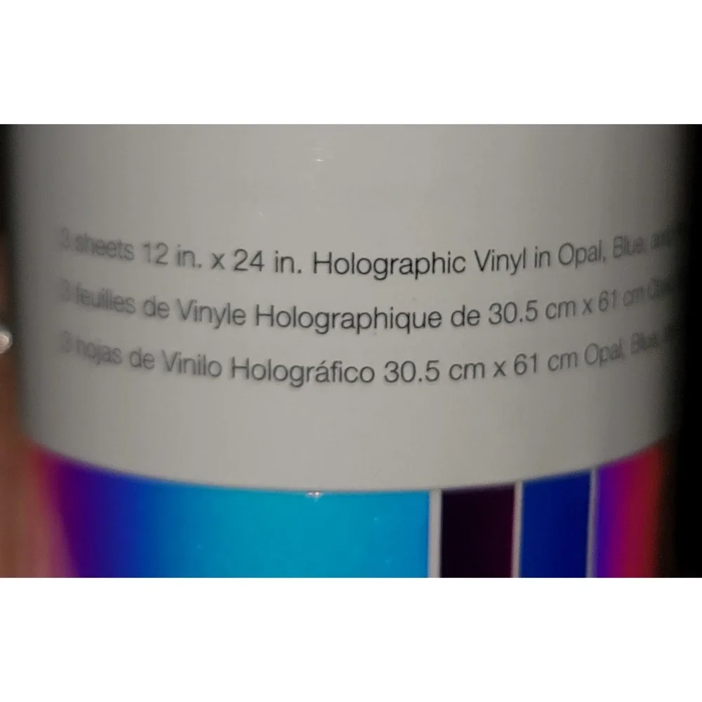 Cricut 2004224 Holographic Vinyl 12
